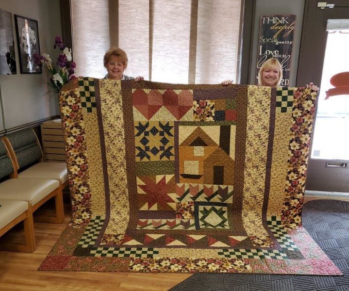 BPO Does Quilt Raffle Drawing Winners